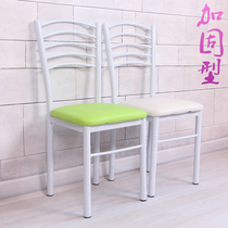 Living Room restaurant fashion chair cushion Home commercial home soft-faced dining chair bench casual simple dining room chair table