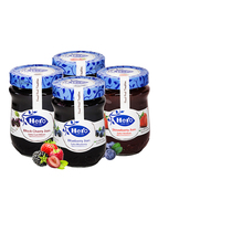 hero imported jam Blueberry Raspberry forest fruit black cherry jam wholesale 680g
