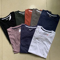 Baleno Banni Road short sleeve T-shirt men cotton clothes round neck solid color T-shirt mens half sleeve shirt