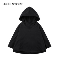 JUZI STORE Clothing Mini Hairy Ring Printed decorated with cloak neutral boy girl 1733402
