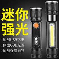 Bright light mini usb to charge a flashlight