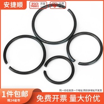 6fold 70 manganese steel wire GB895 2 shaft steel wire retaining ring steel wire circlip stop ring circlip ￠ 8-￠ 70