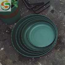 Flower pot bottom rest household plastic round potted 1235 gallon Pot 5 gallon pot tray bottom diameter 22cm