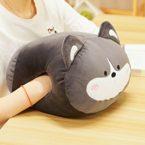 Office lunch break warm hand pillow sleeping pillow plush pillow plush hand pillow student nap artifact small pillow cute sleep