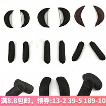 Costume Hanfu pad Hair bag Wig pad Hair stick Crescent bag Soft horn A variety of floor bridal pad hair plate hair bag