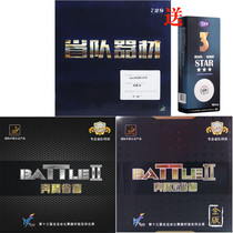 Provincial team version 729 table tennis racket gluten 2 stickiness anti-gum rubber front punching table tennis rubber