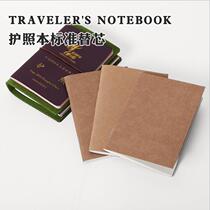 Passport 90 * 125MM travel notebook core diary notepad Kraft paper stationery wholesale