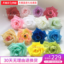 Hot Sell Emulation Curbside Rose Head Wedding Celebration Road Citation Arch Flower Diy Accessories Style Dodo