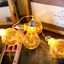 Small light bulb decoration string light Dormitory hanging light Romantic small fresh bedroom led girl heart room decoration star light