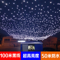  LED colored lights Flashing light string lights starry outdoor waterproof light string Outdoor tree lights Neon Christmas Day decorative lights