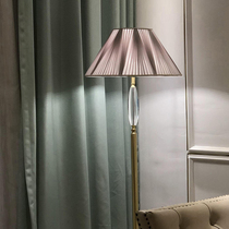 Morandi colour 100 pleats upscale floor lamp Living room Bedroom Bedroom bedside sofa Edge modern book room upright table lamp light and luxurious