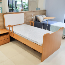 Custom Aging Furnishings Modern Nursing Home Bed Linen Self-Beds Day Style Venerable Old Home Bed Seniors Solid Wood Care