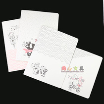 Dolin soft manuscript antler material fun painting B5)A5 animal cartoon student notebook stationery 52 pages notepad