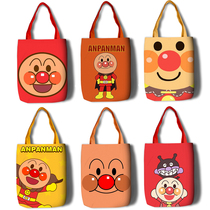 Shopping bag bread Superman The Bread Superb of the Bread Man the Anpanman Canvas Ins Girl Portable Single Shoulder Bag