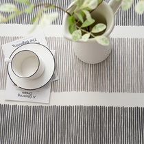 Kamu Nordic pastoral natural cotton and linen simple tablecloth Tablecloth cover cloth Table cloth Tablecloth special price