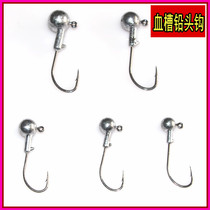 Triangular blood tank lead head hook reinforced soft bait road sublead head hook 3 5 gr 5 gr 7 gr 10 gr 10 gr 14 gr JIG fish hook