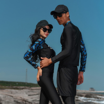 2019 couples diving suit women men split long sleeve trousers jellyfish clothes snorkeling surfing swimsuit