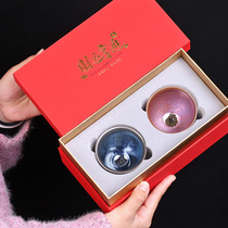 Construction of a small tea cup iron tyre oil drop silver milli masters cup ceramic tea lovers to the cup delivery box customization