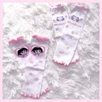 Xiaoxis soft world Japanese cute hottie sweet cool Harajuku wild kt cat sleeve gloves