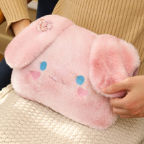 2022 New hot water bag charged explosion - proof warm hand plush heating bag electric heating treasure