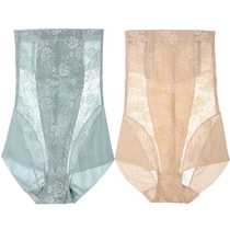 Official website Tingmei ultra-thin abdomen buttocks waist shaping stomach and pelvis fat burning slimming body womens underwear seamless high