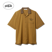 gelato pique21 fall winter new mens tops solid color letter shirt pajamas loungewear PMFT214983