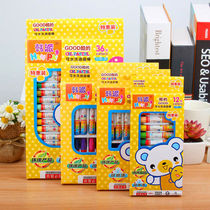 Oil painting stick 36 color baby crayon childrens brush color pen pen 24 color kindergarten painting stick non-toxic washable