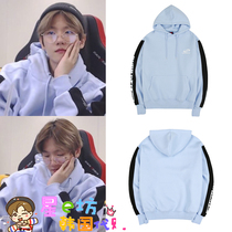 STAR e Square→South Korea BURIED ALIVE EXO Bian Boxian with casual HOODED sweatshirt