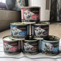 Germany Leonardo small plum cat canned grain-free fresh meat natural staple food cans 200g 6