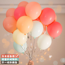 Net red balloon New Years Day New Years Day Placement of creative birthday party arranged wedding wedding house Decorative Balloon Scene Arrangement