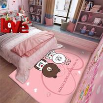 Childrens carpet bedroom cute full bed side blanket childrens room climbing mat machine washable non-slip aka floor mat