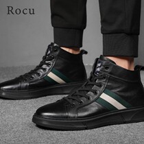 Rocu Martin boots Men 2020 new winter mid-winter help tooling boots Inlenty wind High tide shoes Mens boots Mens shoes