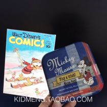 Outer single retro Mickey storage plate Sushi plate