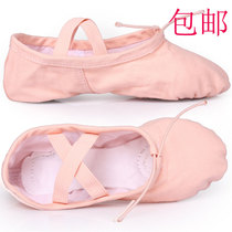 Pink dance shoes Soft soled practice shoes Girls children ballet shoes Ethnic dance belly dance dance shoes Gymnastics shoes