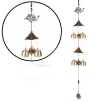 National Style Copper Bells Wind Chimes Outdoor Garden Livin