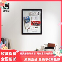 UMBRA text hanging wall photo frame personality creative photo frame wall ornaments living room Nordic decorative frame