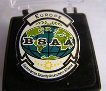 Resident Evil game peripheral BSAA badge Metal badge Jacket chapter with chapter gift box