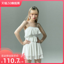 Breezeholiday Connection Swimsuit Spa conservatively covered with thin breast gathering in Korean in swimwear