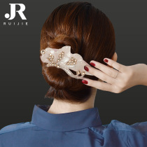 Headwear hairclip rhinestone top clip Korean hairpin adult female hairpin three-tooth duckbill clip large head hairclip grab clip