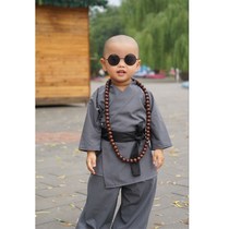 Little monk clothes childrens monk robe suit Xia Xiao monk performance costume year old two or three year old baby photography costume