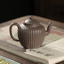 Zhe Ming bean green sand purple sand pot handmade medium tendon pot raw ore green mud Sky Blue Mud ink green mud green mud Yixing Yixing teapot