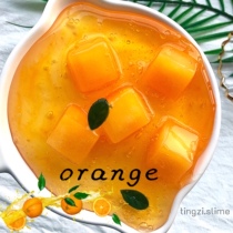 Fruit grain orange fruit broccoli Slime tinged Slime feel mud Clay Finished Clay to decompress Non-toxic Fairy Muddy Girl