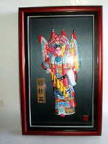 Shandong High Dense Mud Plastic Clay Man Mu Gui Ying Opera Facial Character Business Foreign Board Meeting Gift Gift Gift