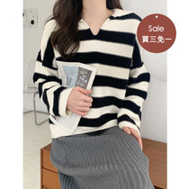 Buy three free of one organ square details full of sweater women fall outside wearing a covered head autumn-knitted sweatshirt new