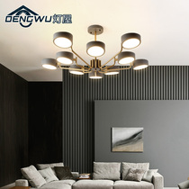 Light House Nordic post-modern living room chandelier simple light luxury bedroom dining room lamp creative inclined study art chandelier art chandelier