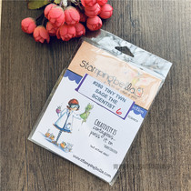 Stamping Bella Love Science Sage the Scientist Import Rubber Stamp