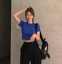  Hypnotic Korea 19 spring new short slim short-sleeved T-shirt