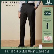 TED BAKER mens business commuter solid color versatile trousers trousers