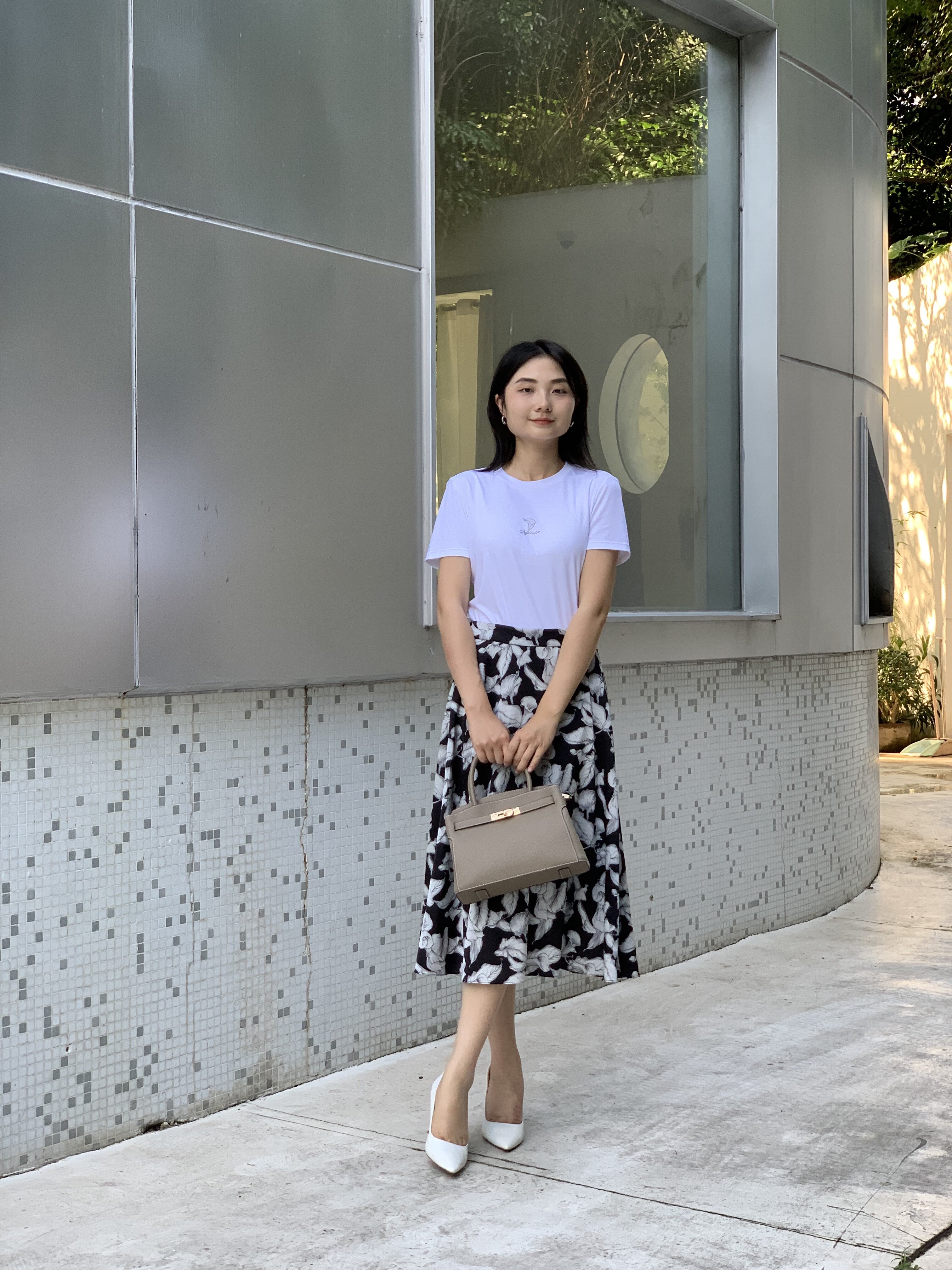 百丽鎏金岁月凯莉包 质感牛皮高级耐磨 大容量通勤 妈妈包婚包两用