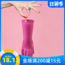  Myungjin Korea with hook Kitchen latex extended gloves Clean non-slip antibacterial tasteless laundry bowl Vietnam